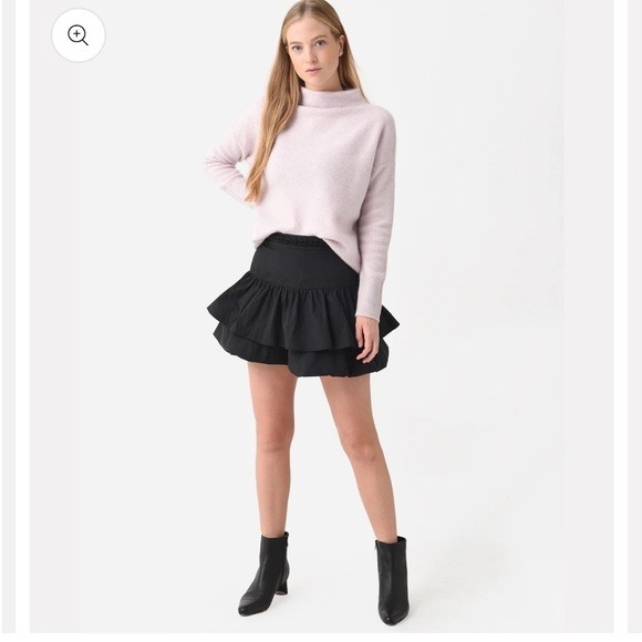 RHODE TIERED RUFFLE ELINOR BUBBLE MINI SKIRT SIZE LARGE NWT RETAIL $325. - Picture 1 of 13
